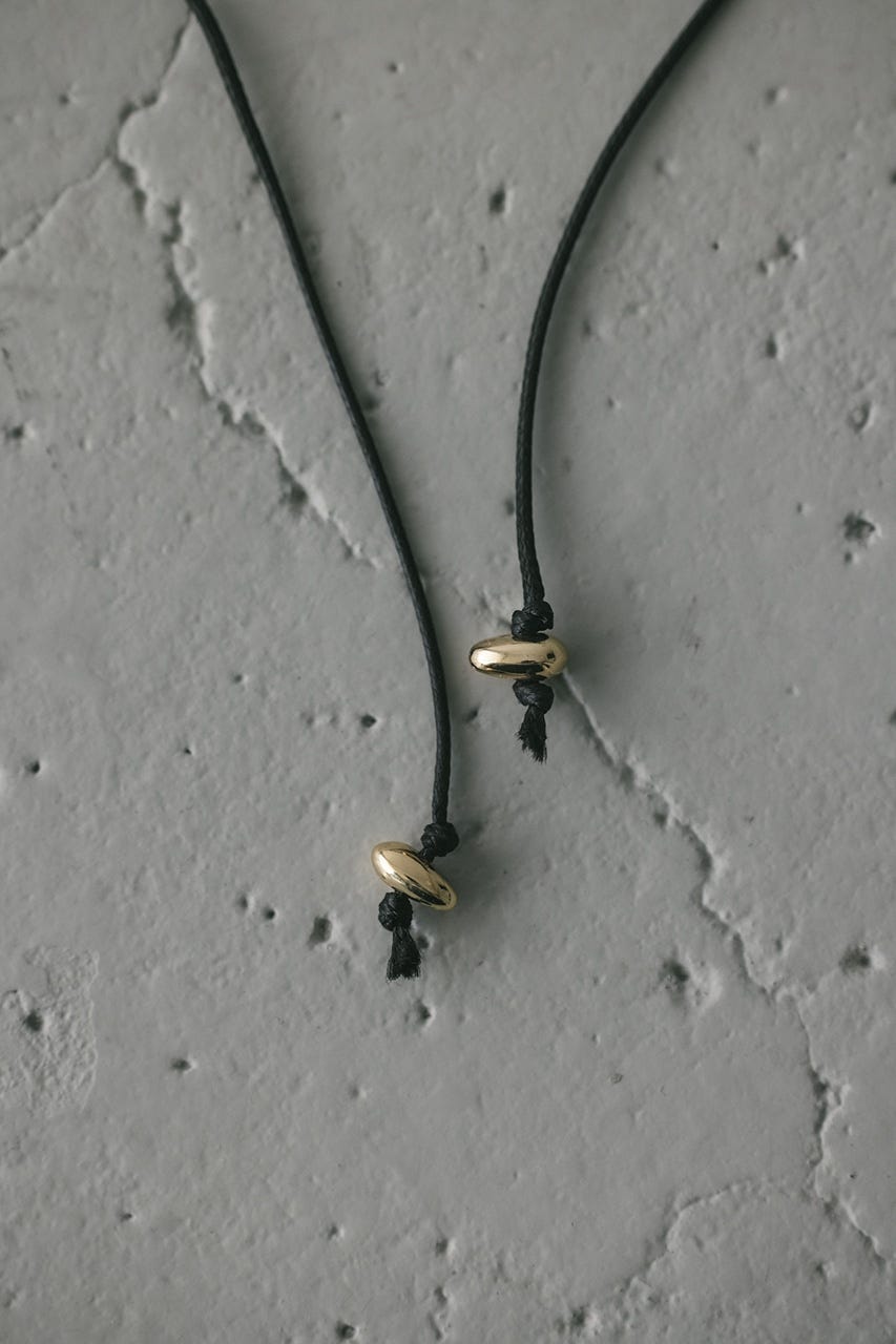 コードチョーカーネックレス GLD FREE
