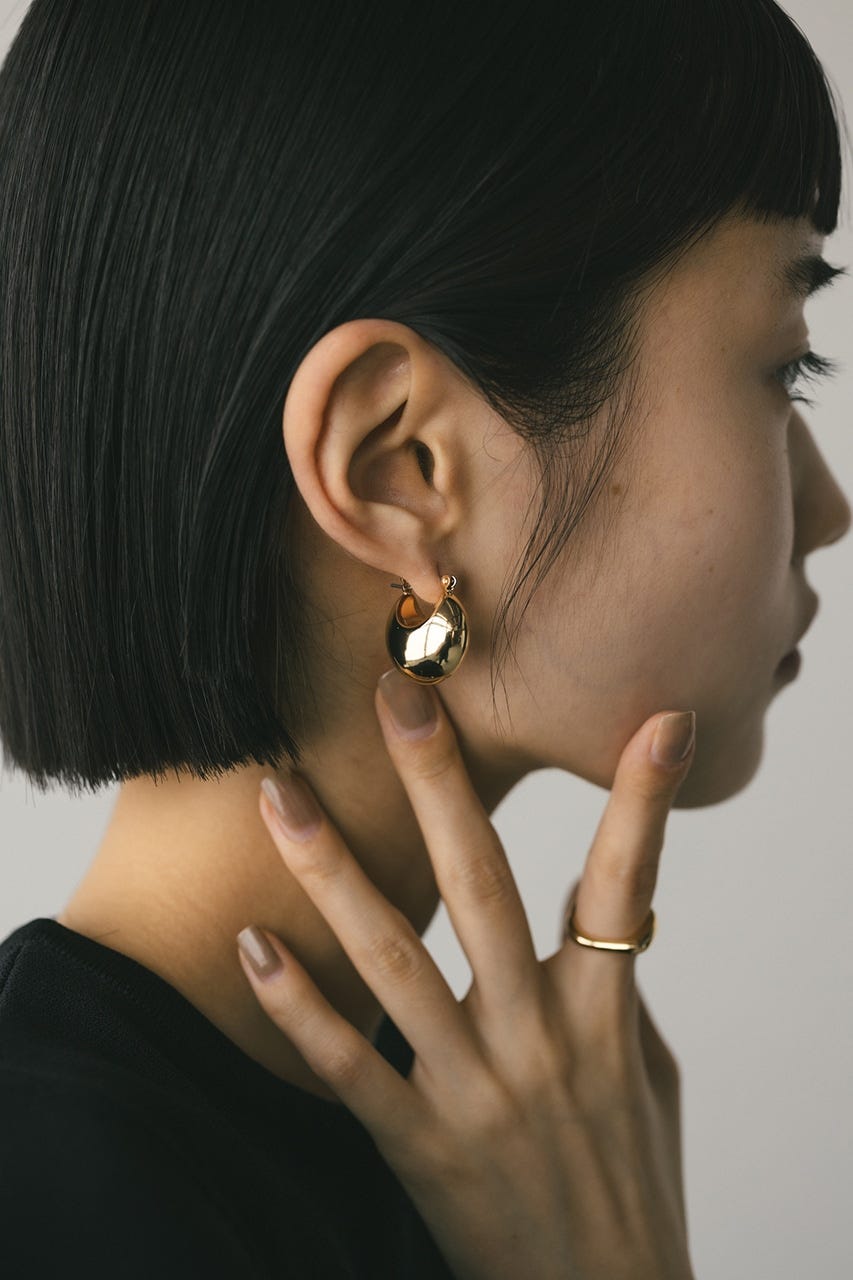 STYLEMIXER | プランプドロップピアス (ピアス・イヤリング ) |SHEL