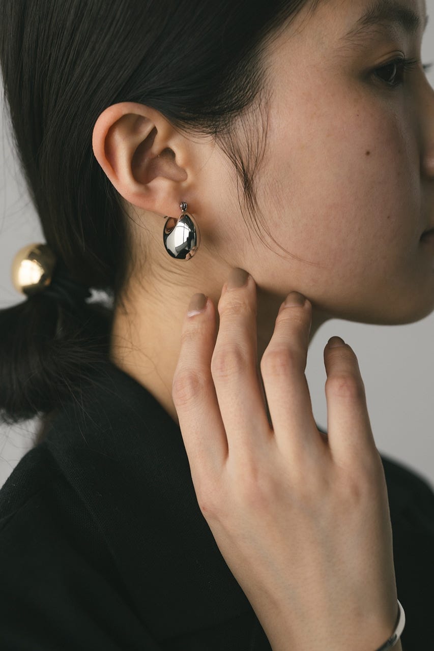 STYLEMIXER | プランプドロップピアス (ピアス・イヤリング ) |SHEL
