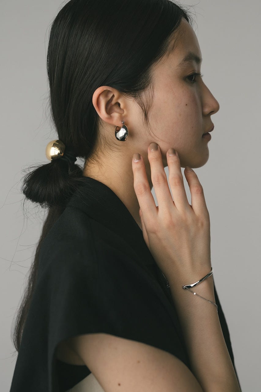 STYLEMIXER | プランプドロップピアス (ピアス・イヤリング ) |SHEL