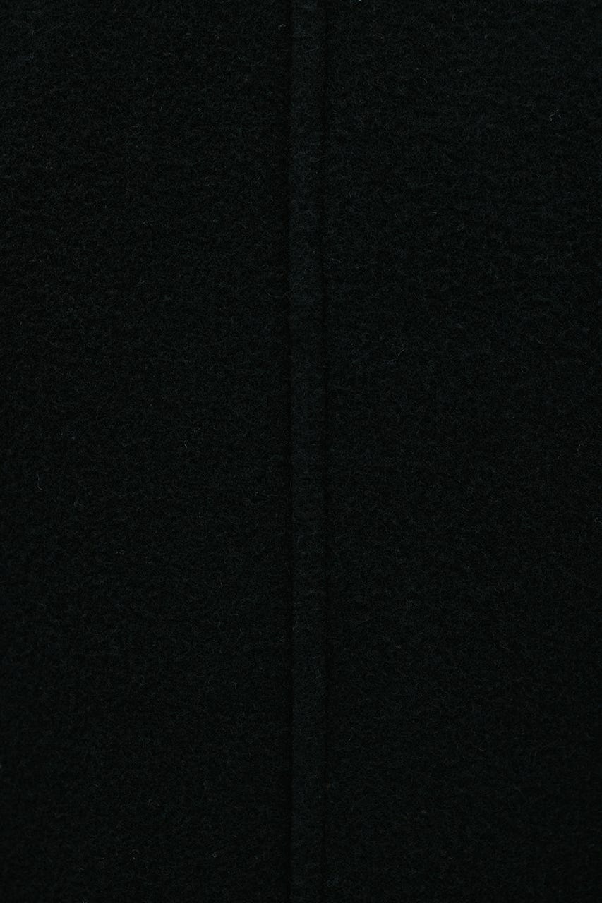 2WAYウールロングコート BLK S