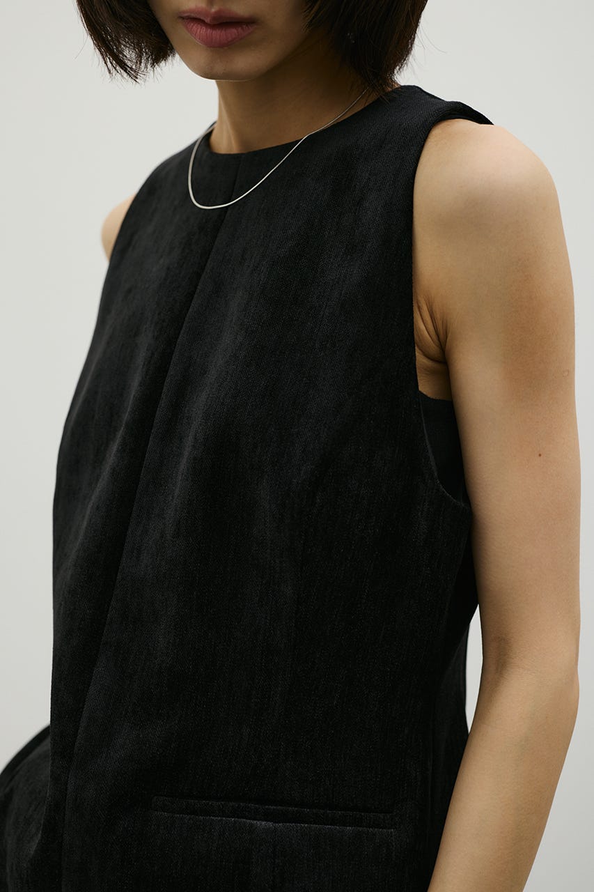 ベロアフォルムベストトップ BLK FREE