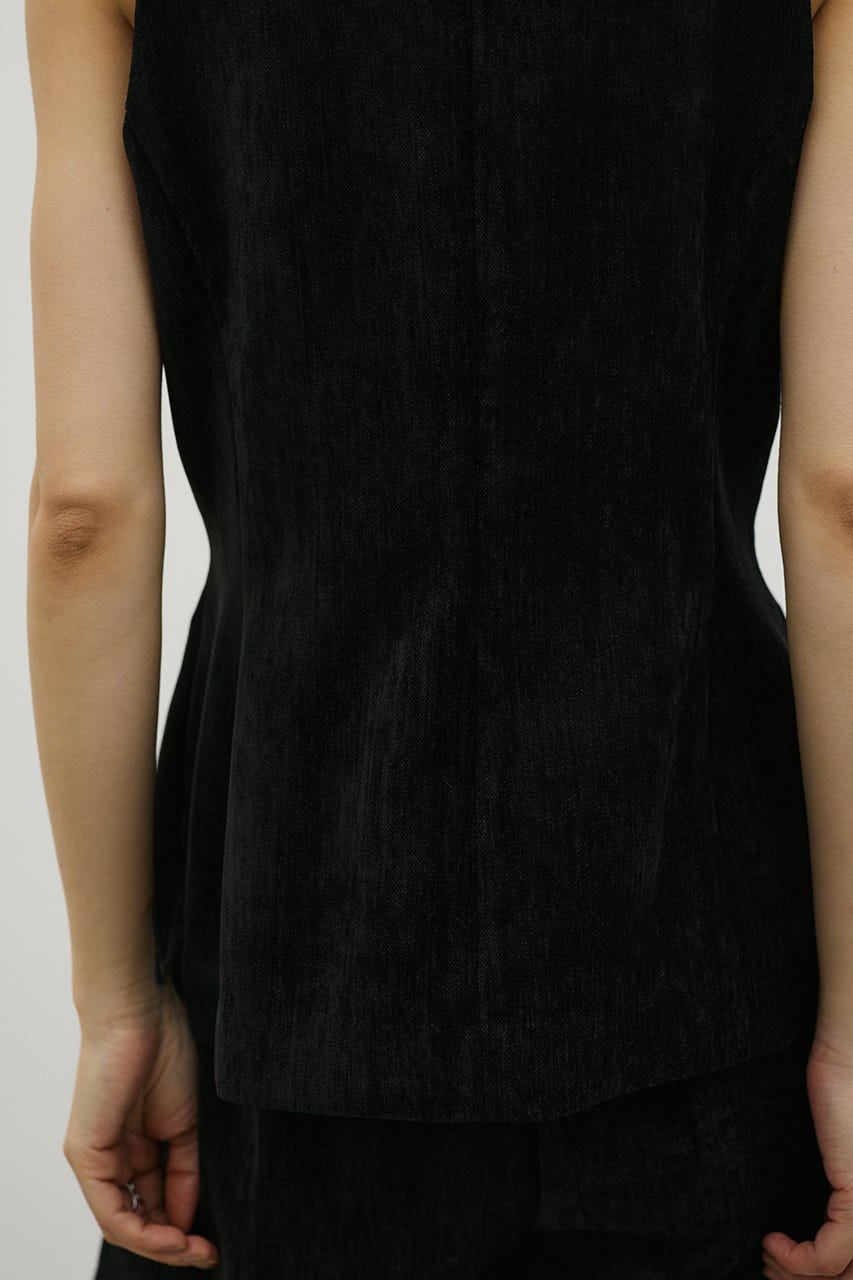 ベロアフォルムベストトップ BLK FREE