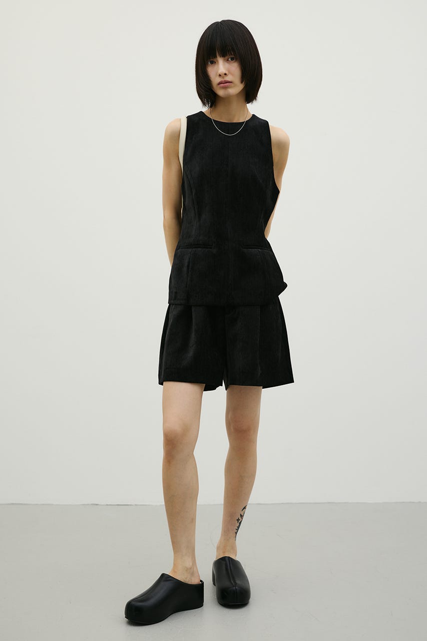 ベロアフォルムベストトップ BLK FREE