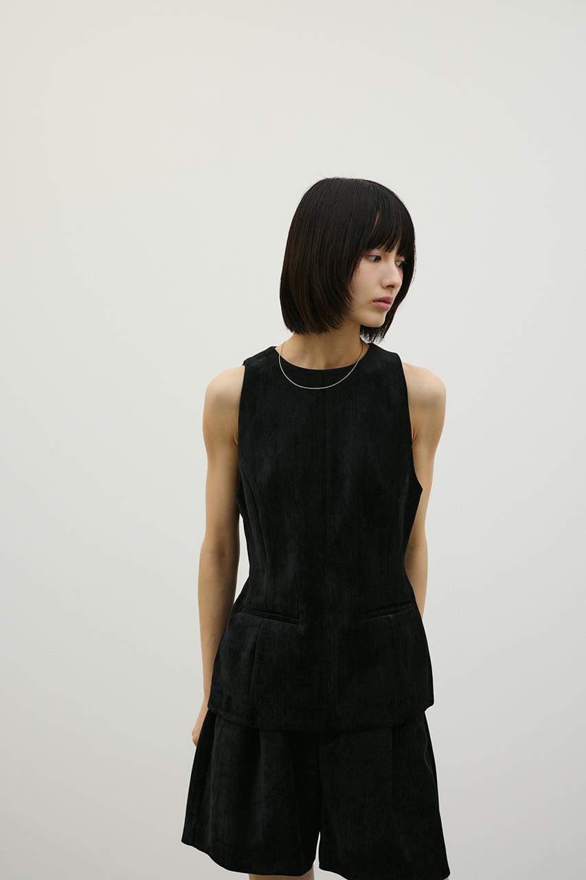 ベロアフォルムベストトップ BLK FREE