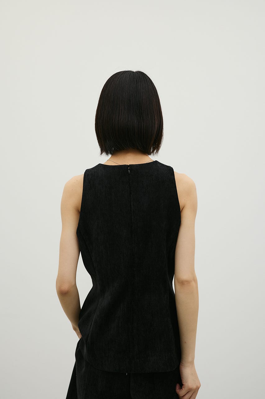 ベロアフォルムベストトップ BLK FREE