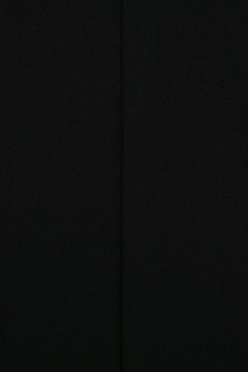 ジップスリーブノーカラージャケット BLK FREE