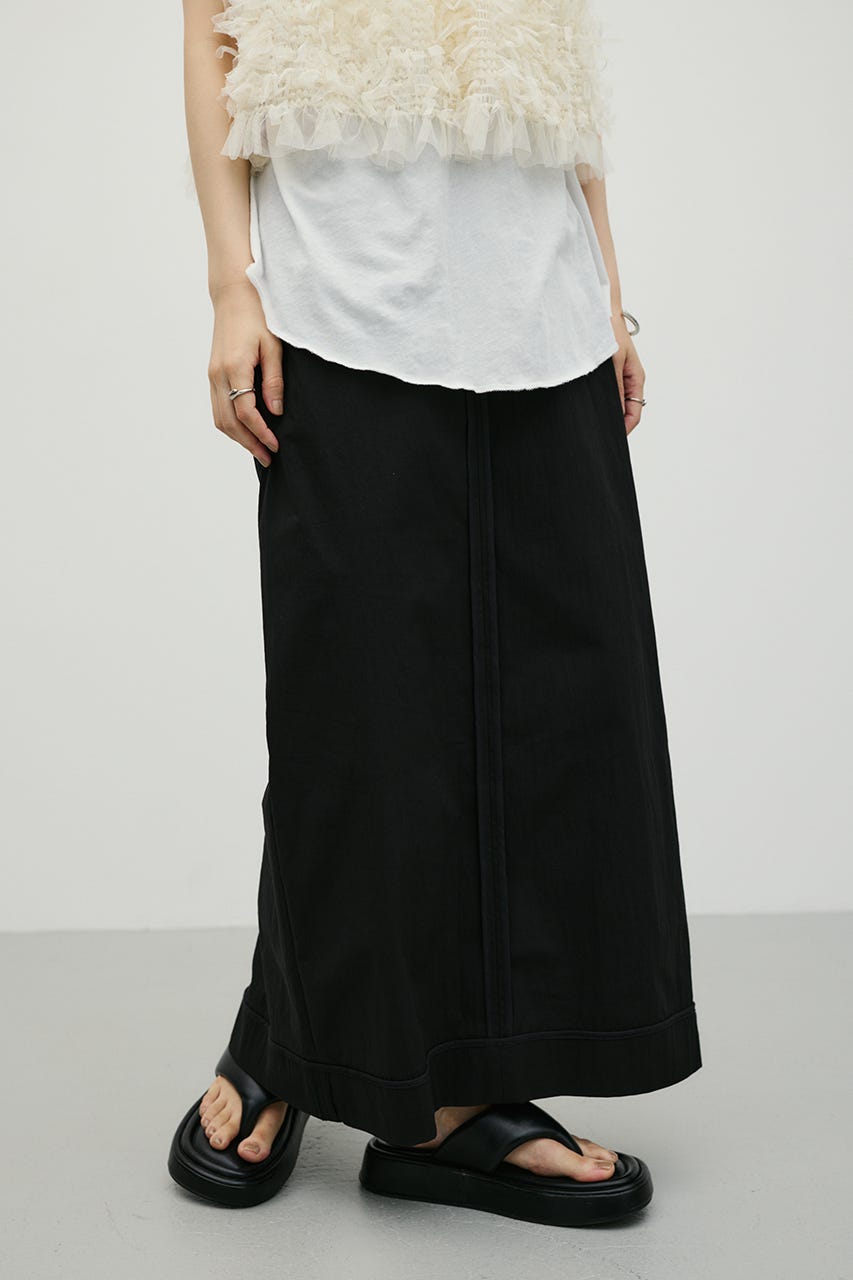アウトシームアイラインスカート BLK M