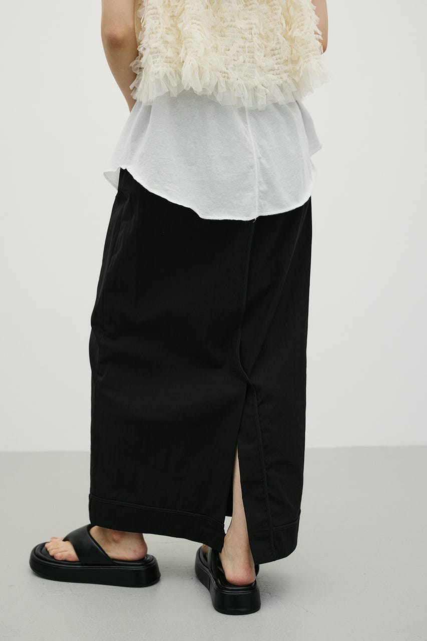 アウトシームアイラインスカート BLK M