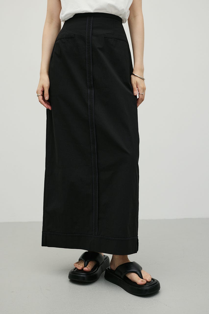 アウトシームアイラインスカート BLK M