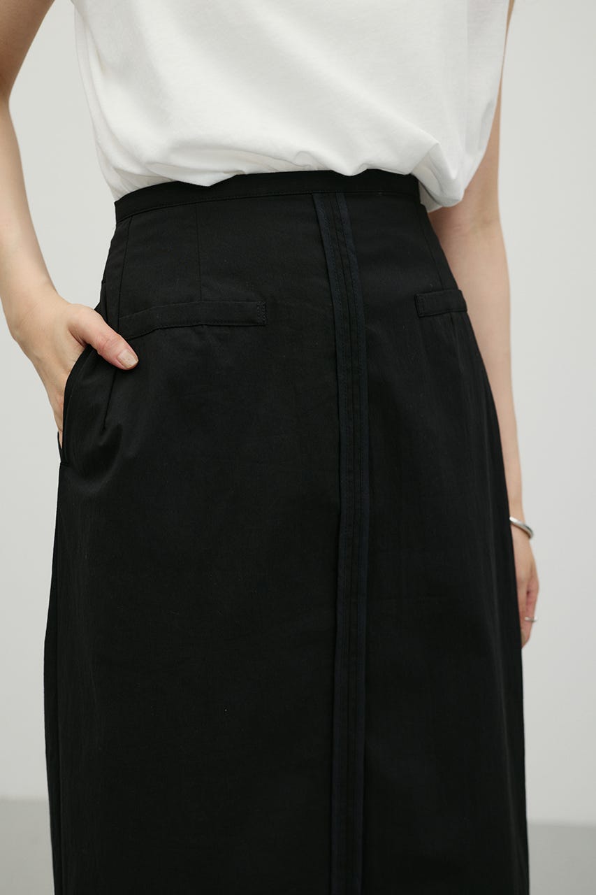 アウトシームアイラインスカート BLK M