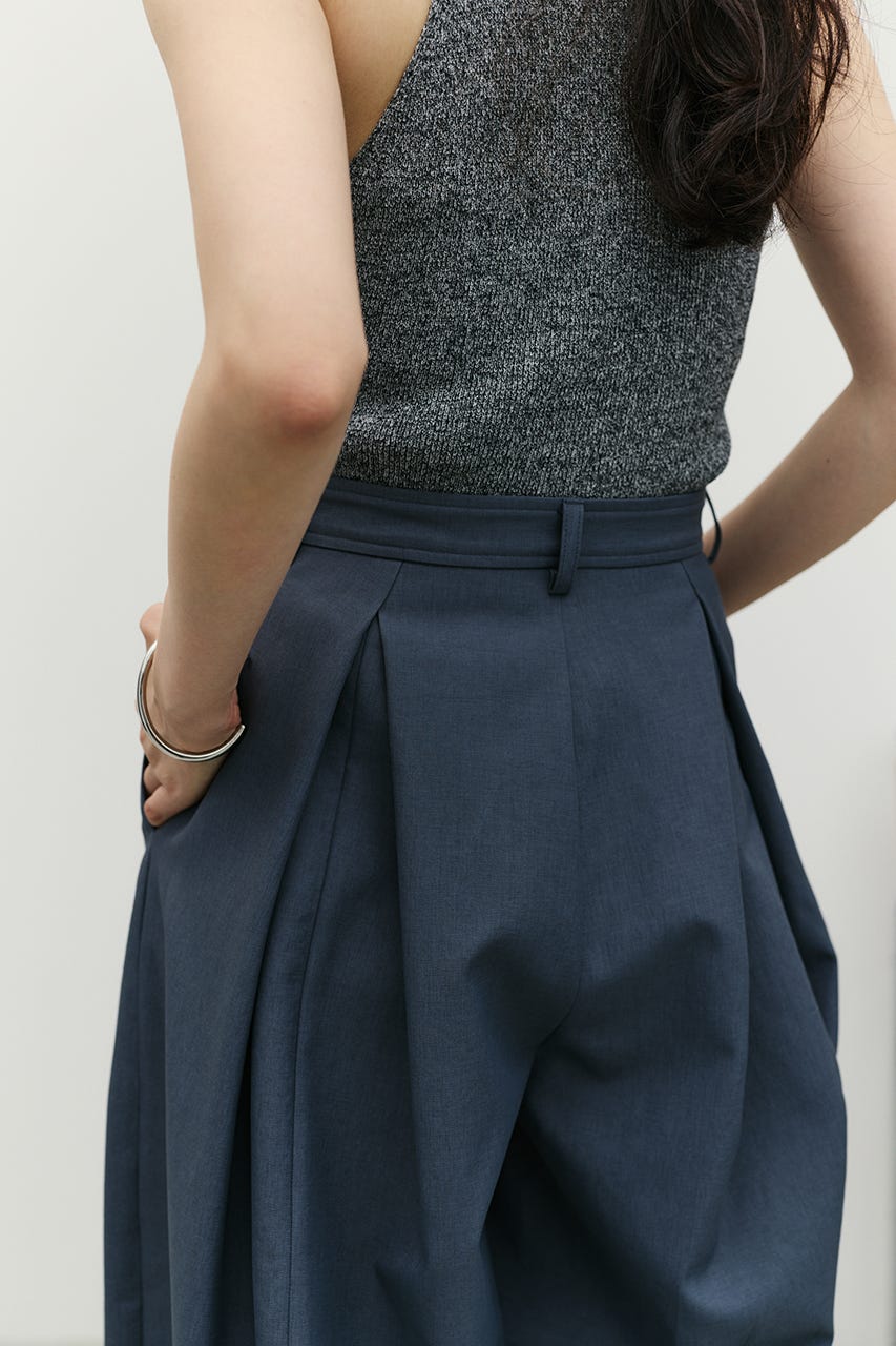 タックフォルムパンツ GRY M