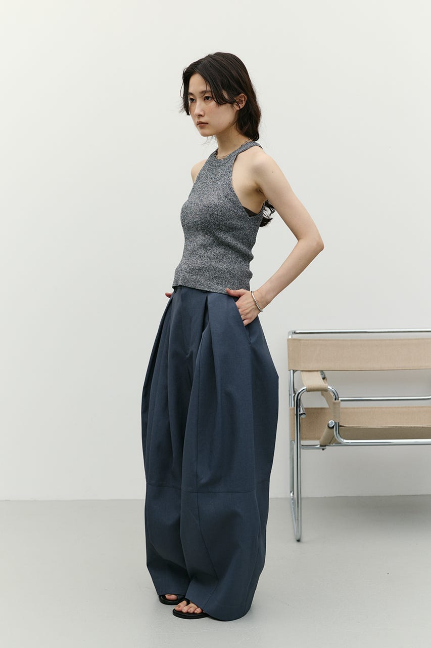 タックフォルムパンツ GRY M
