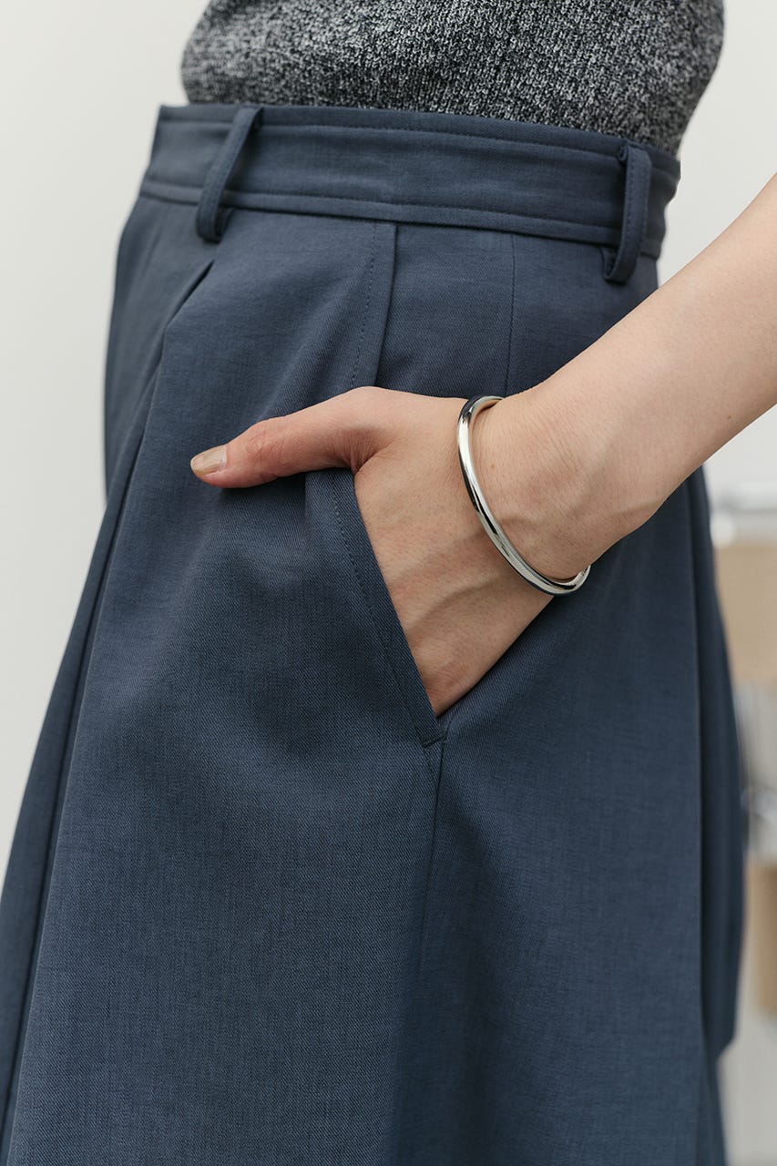 タックフォルムパンツ GRY M