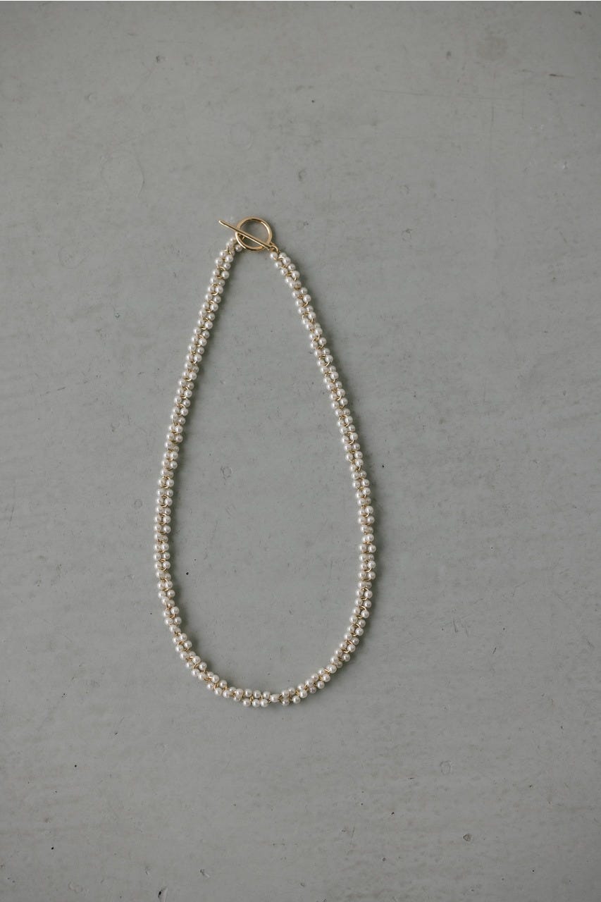パールチェーンネックレス GLD FREE