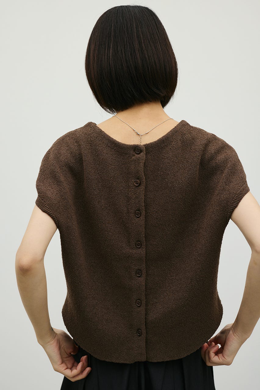 2WAYブークレーニットトップ BRN FREE