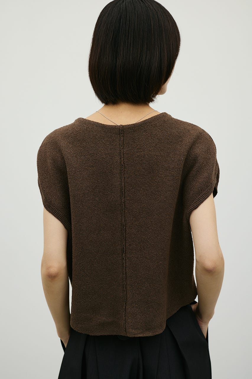 2WAYブークレーニットトップ BRN FREE