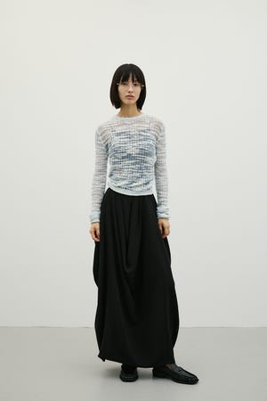 コットンキャンディシアーニット