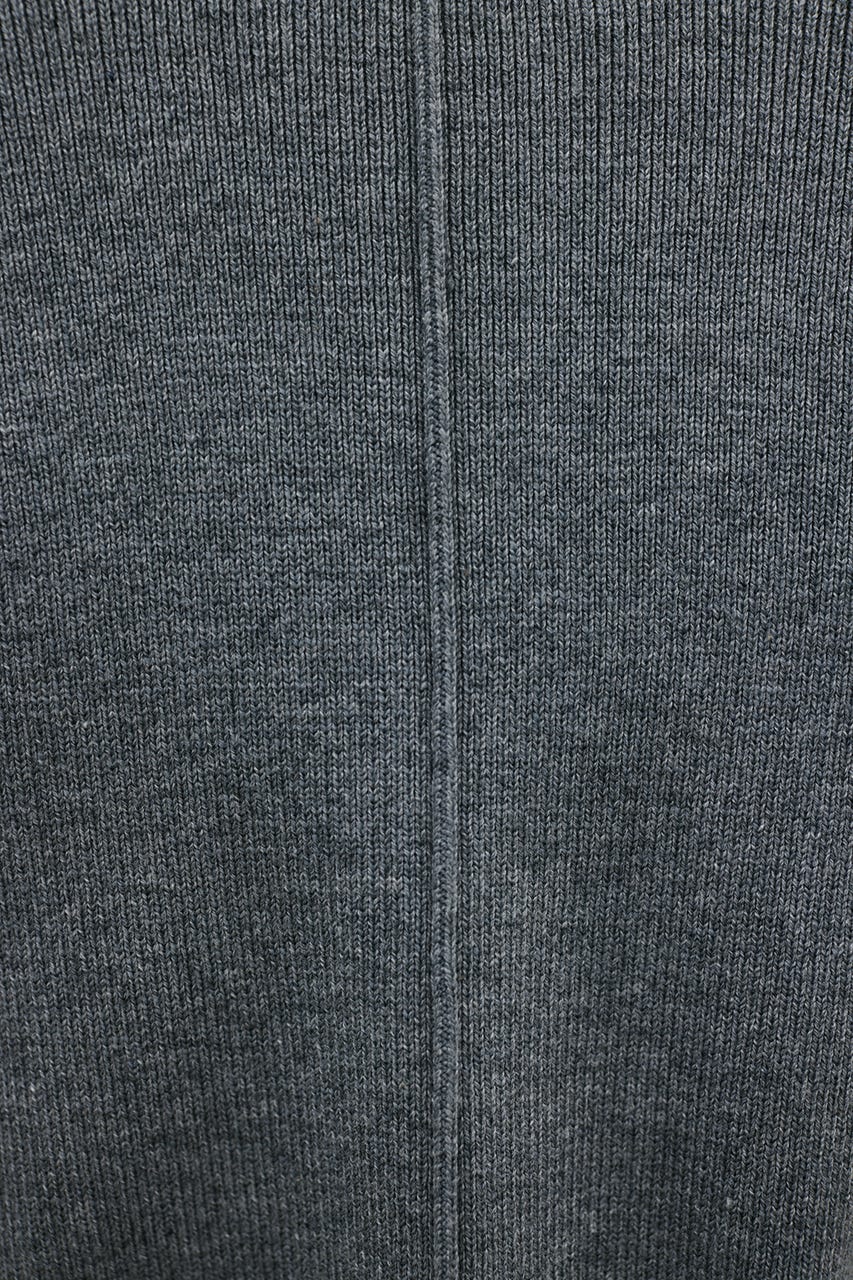2WAYバイカラーシェイプニット GRY FREE