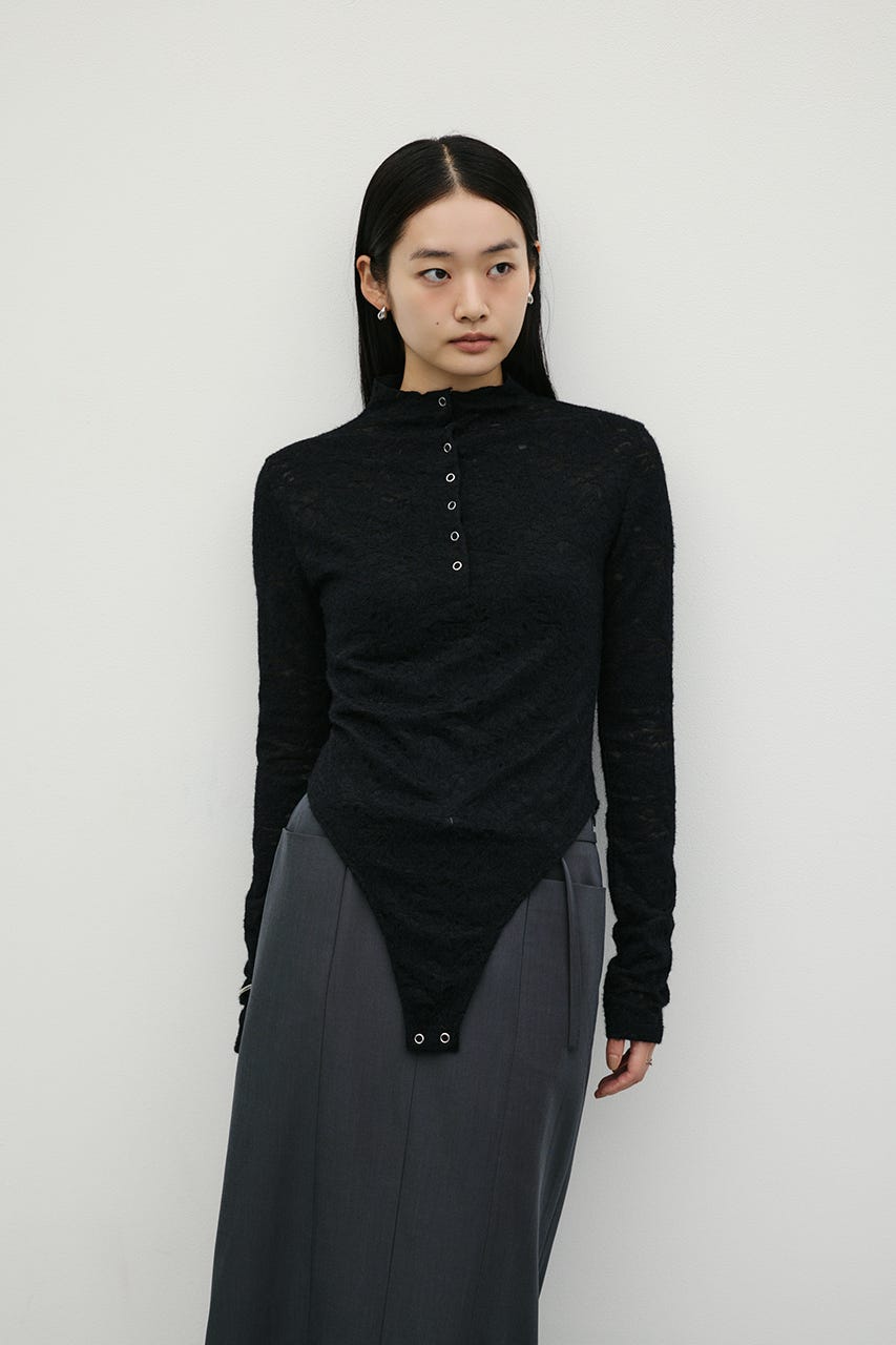 2WAYレースボディースーツ BLK FREE