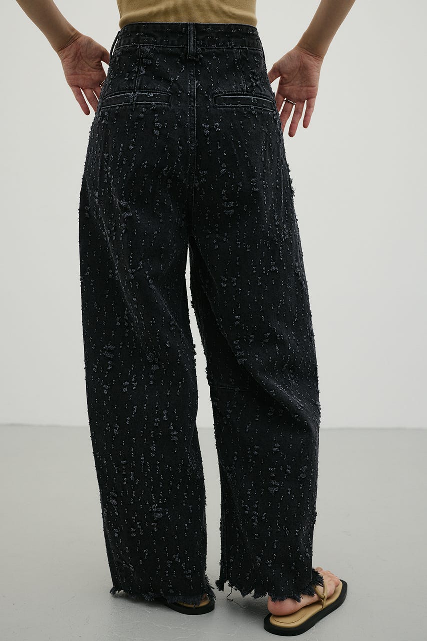 ダメージコクーンデニム BLK M