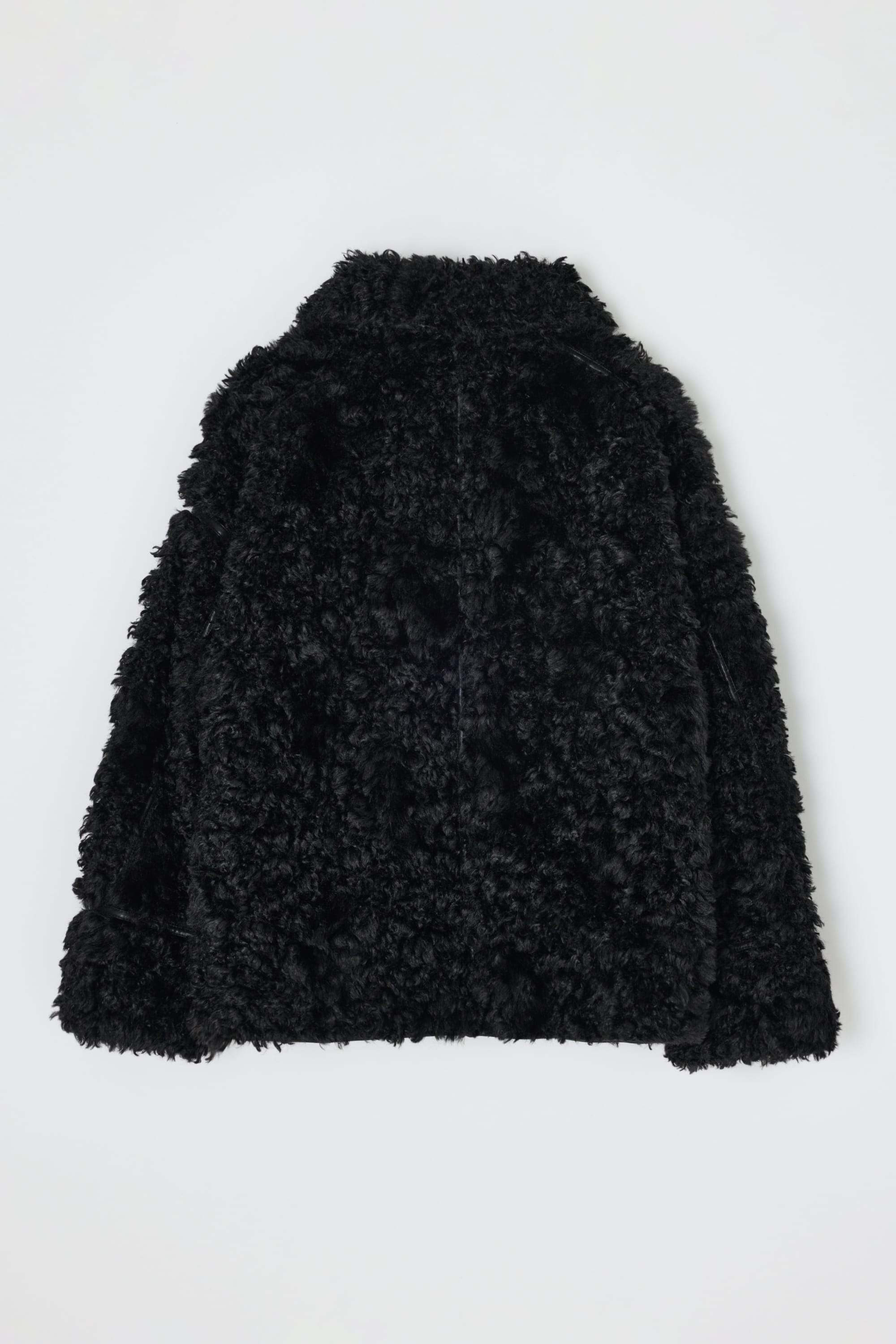 パッファーボアブルゾン BLK FREE