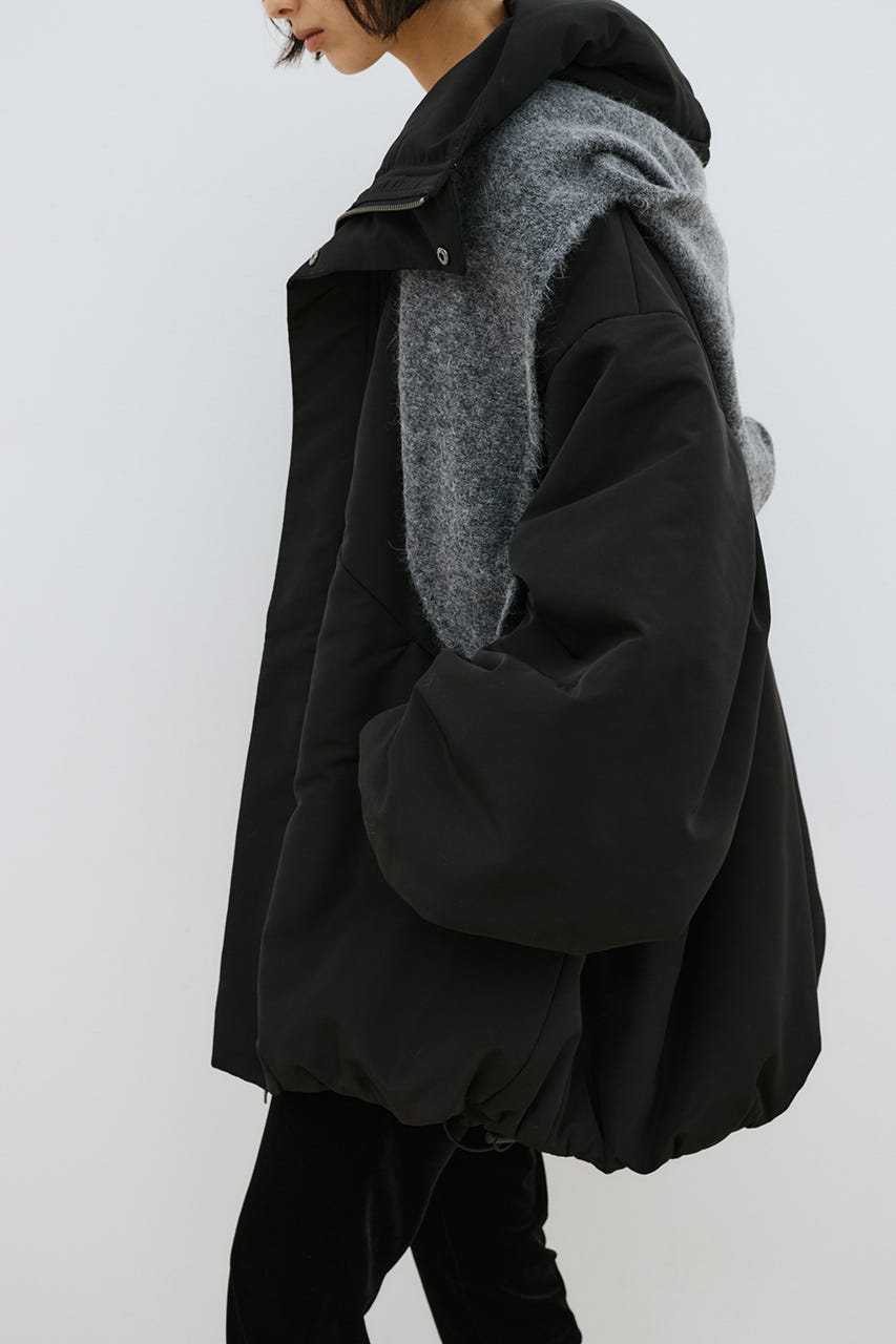 パッファーボリュームブルゾン BLK FREE