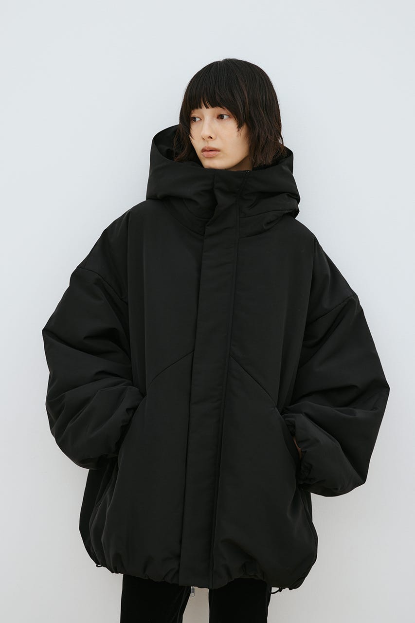 パッファーボリュームブルゾン BLK FREE