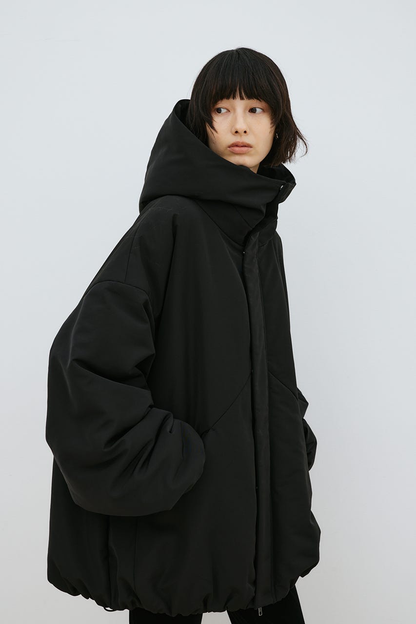パッファーボリュームブルゾン BLK FREE