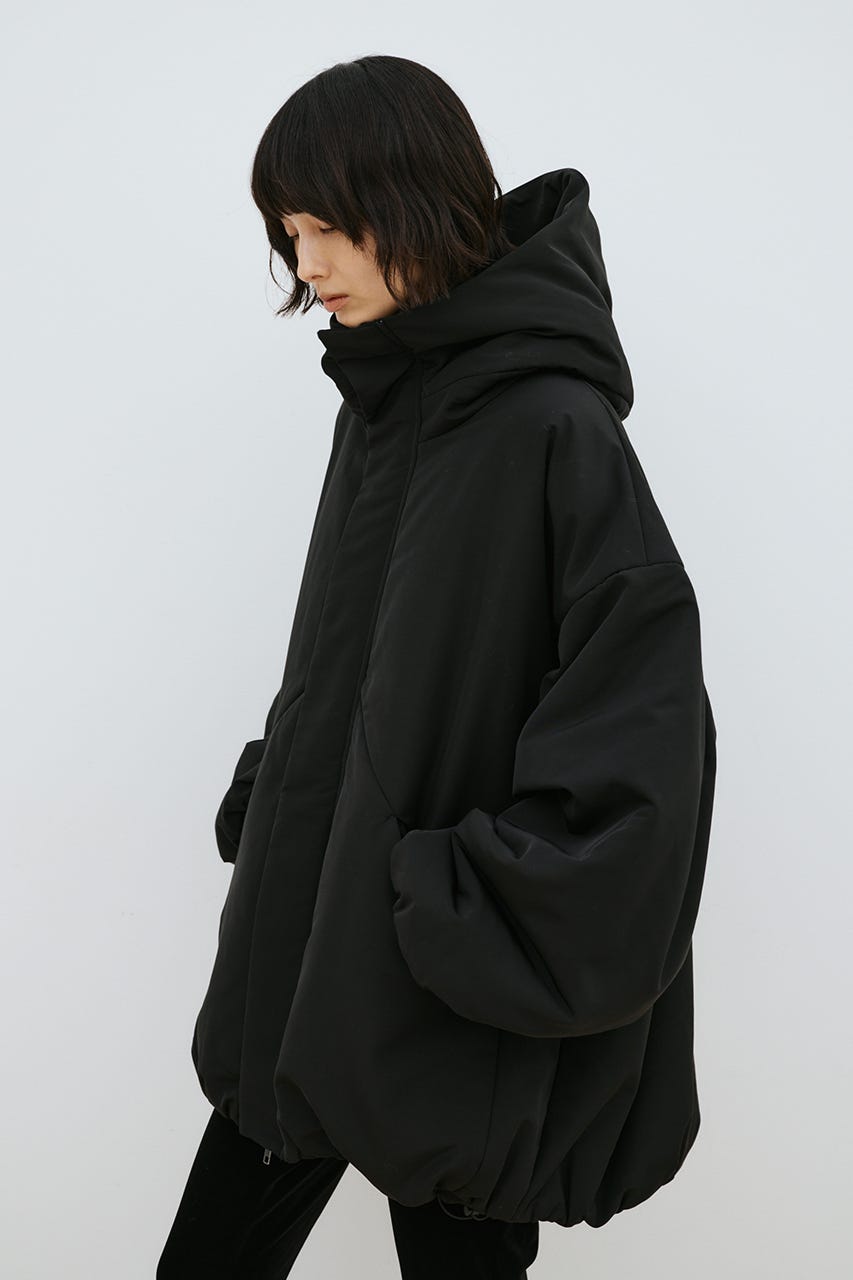 パッファーボリュームブルゾン BLK FREE