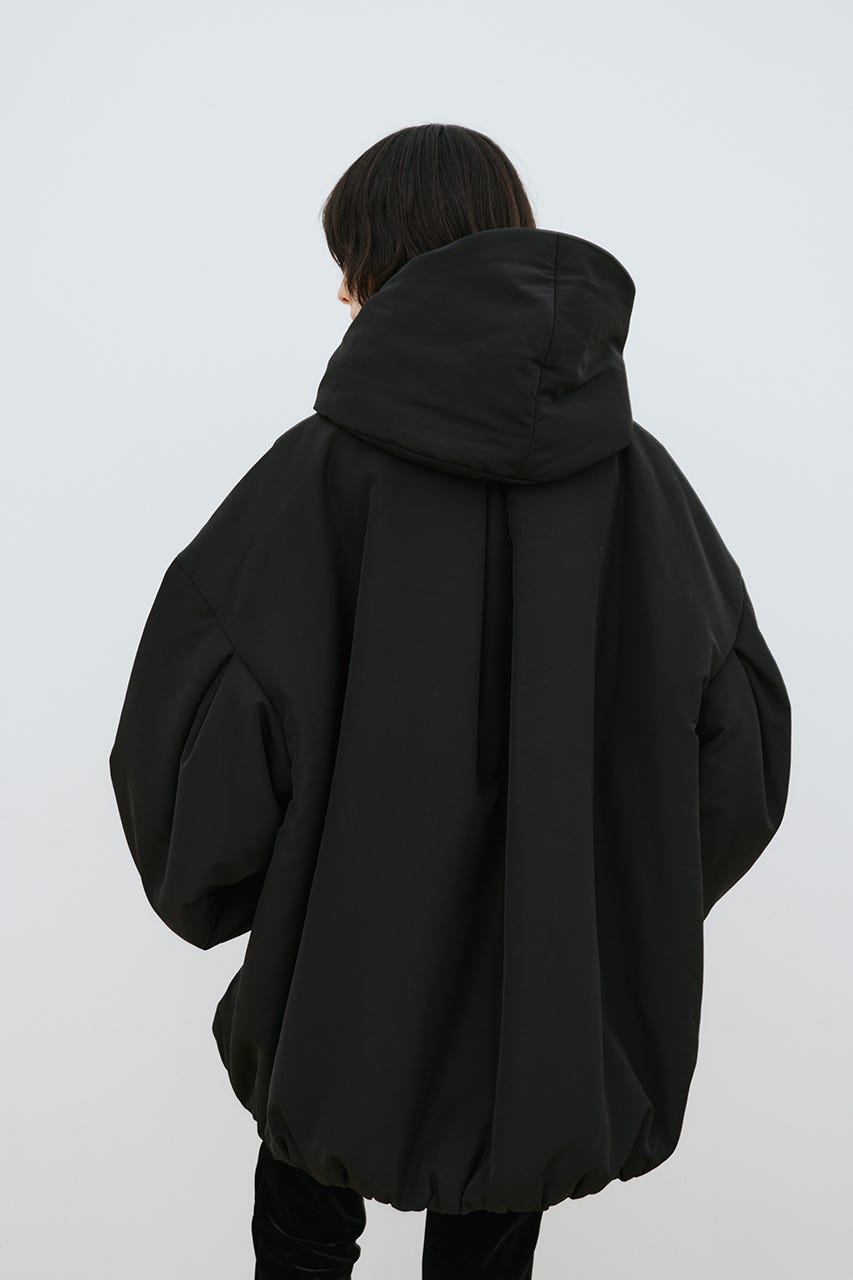 パッファーボリュームブルゾン BLK FREE