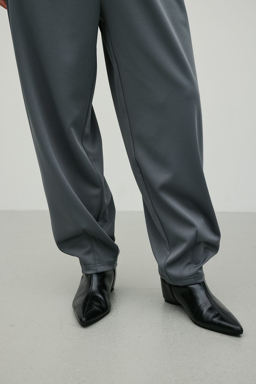 ジャージーレイヤードパンツ GRY S