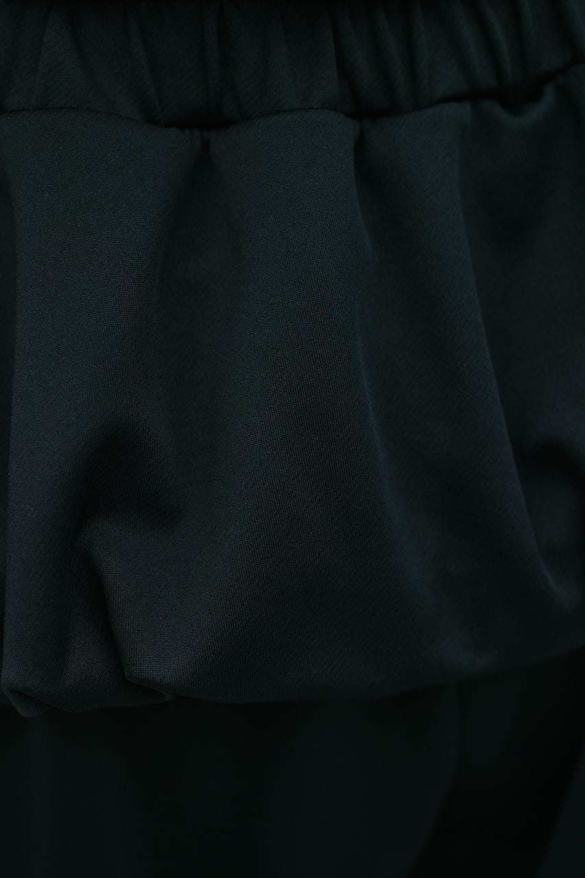 ジャージーレイヤードパンツ NVY M