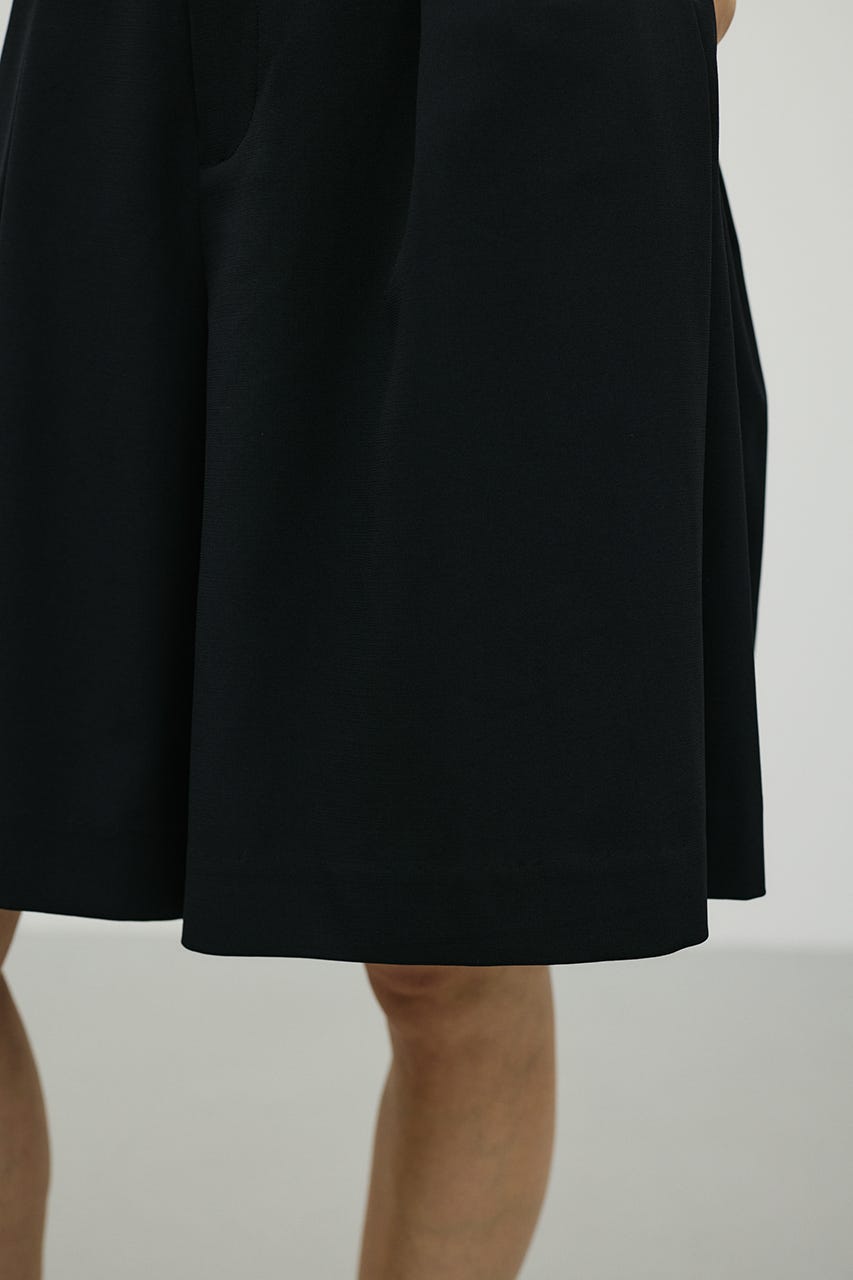 ハーフタックパンツ BLK S