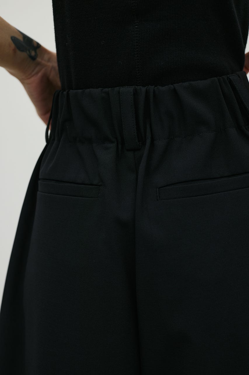 ハーフタックパンツ BLK S