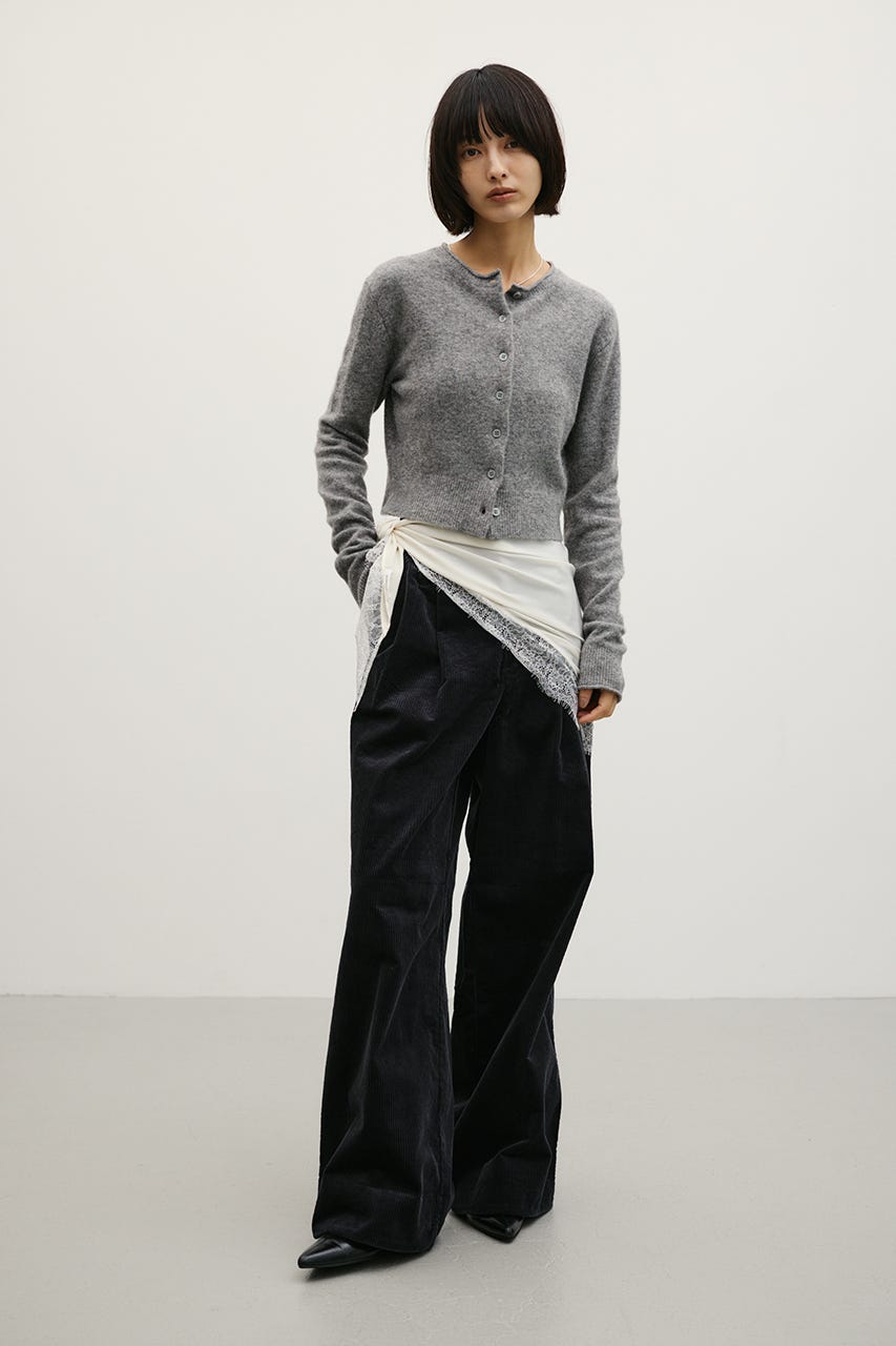 コーデュロイタックパンツ GRY S