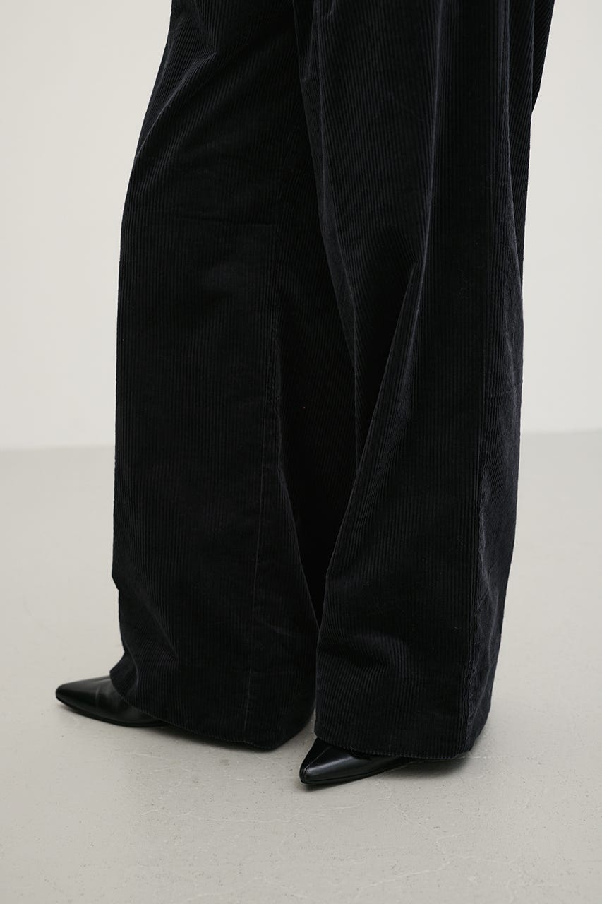 コーデュロイタックパンツ GRY S