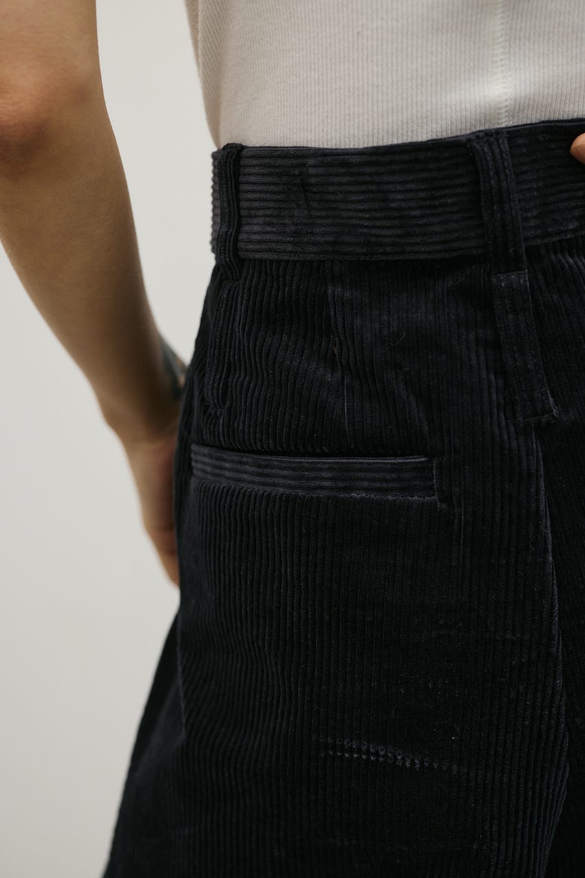 コーデュロイタックパンツ GRY S