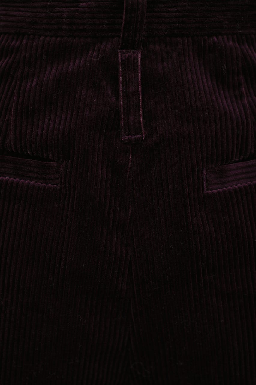 コーデュロイタックパンツ PUR S
