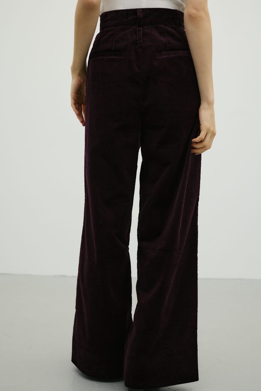 コーデュロイタックパンツ PUR S