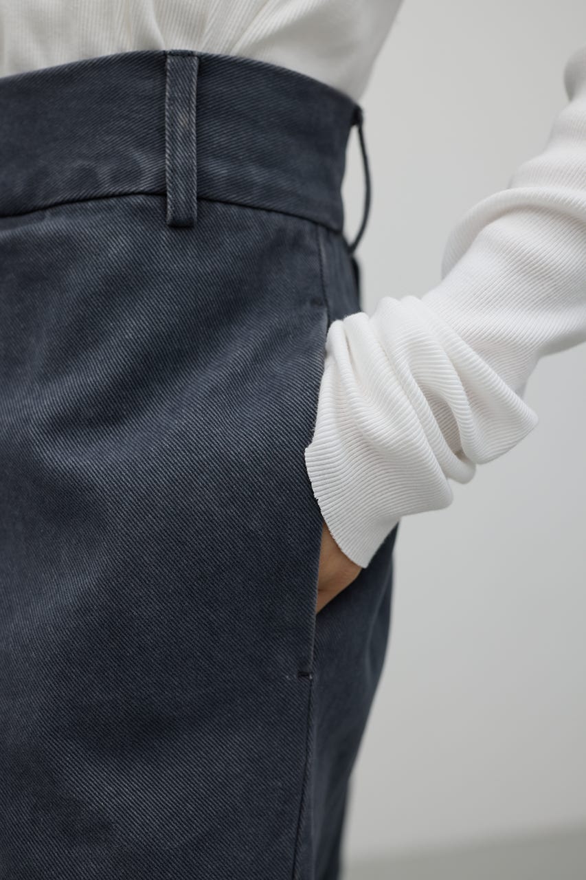 フロントラップスカート GRY S