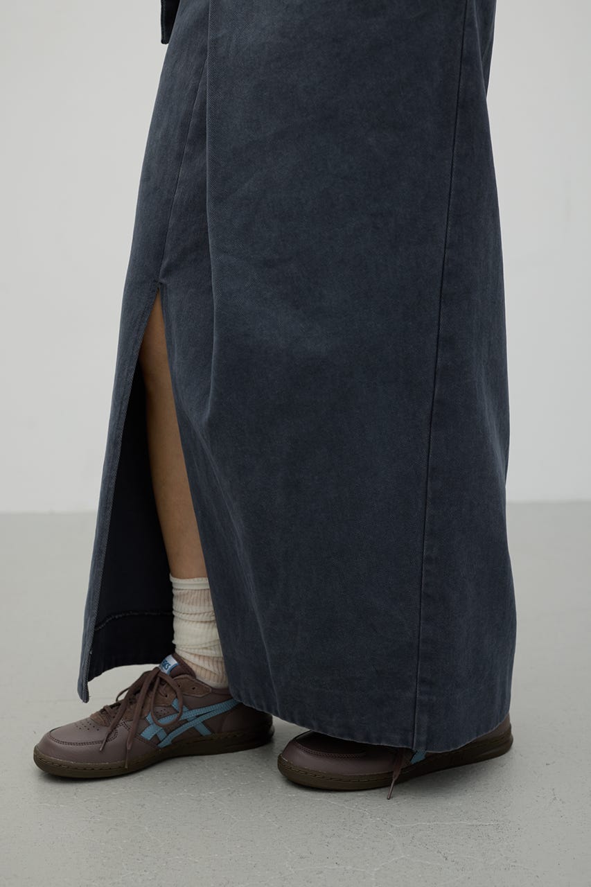 フロントラップスカート GRY S
