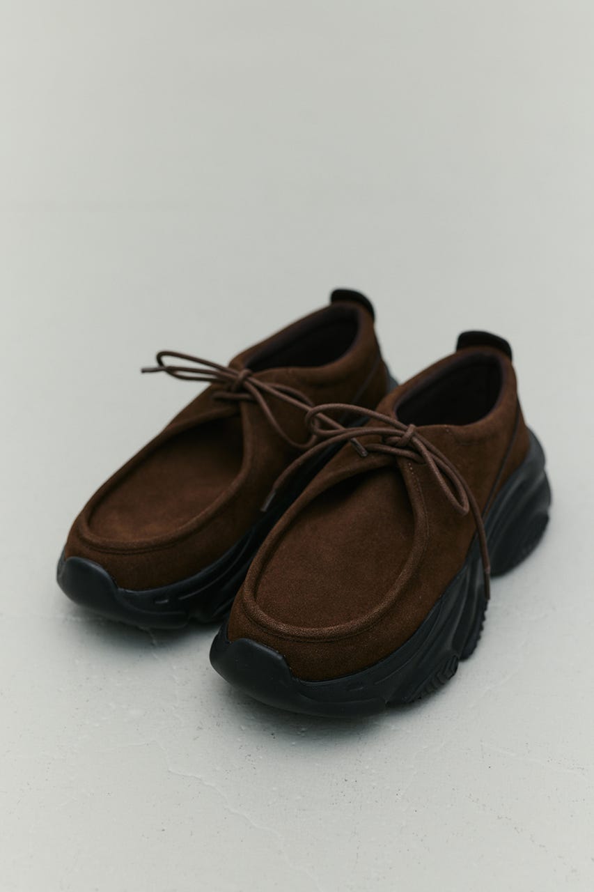プラットフォームモカシンローファー BRN S