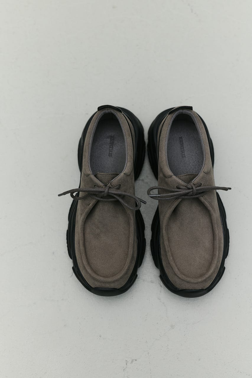 プラットフォームモカシンローファー GRY M