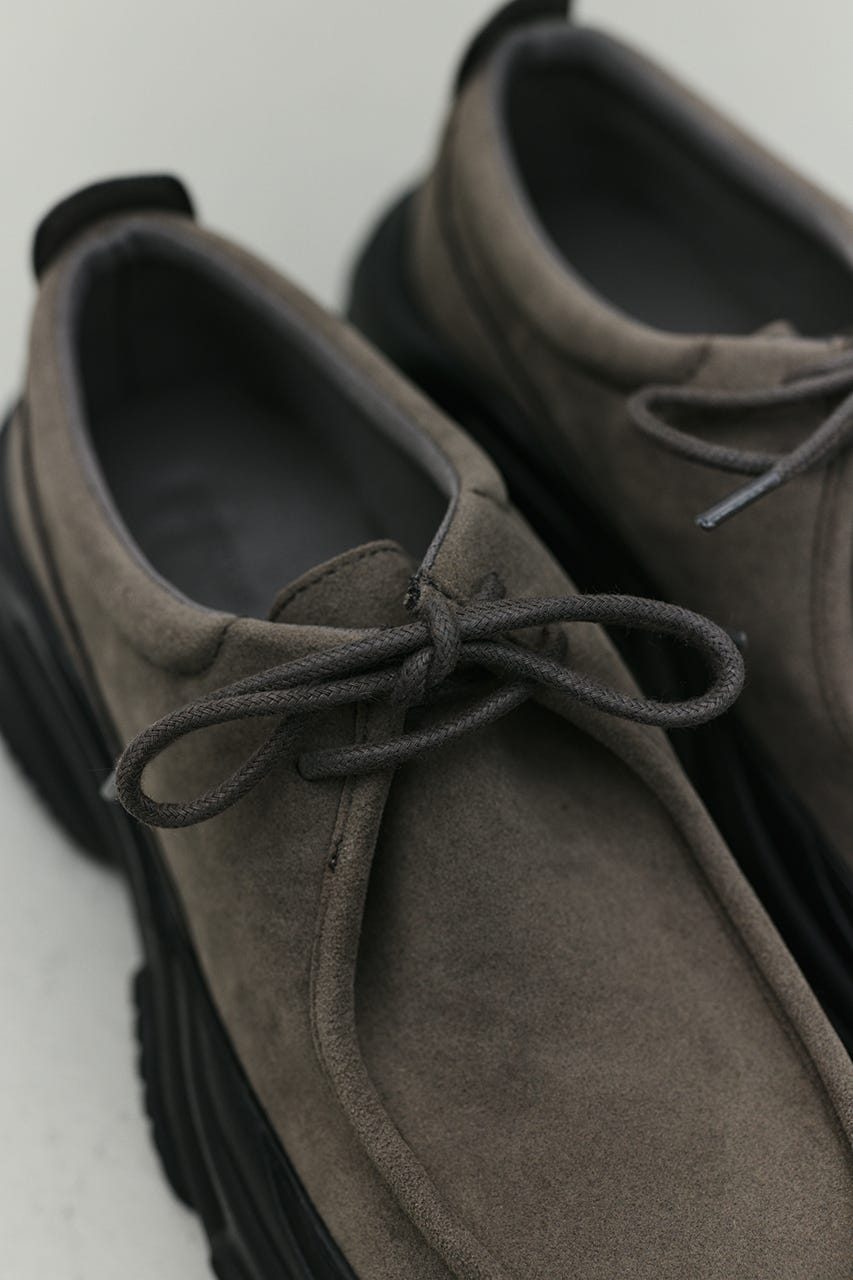 プラットフォームモカシンローファー GRY M