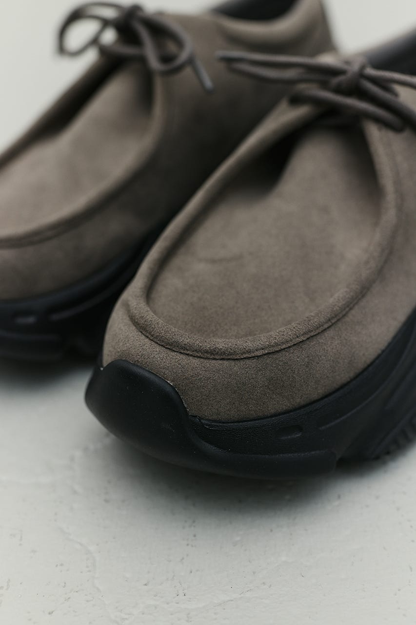 プラットフォームモカシンローファー GRY M