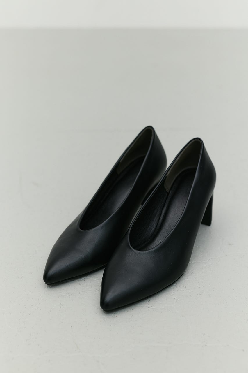 ポインテッドトゥパンプス BLK M