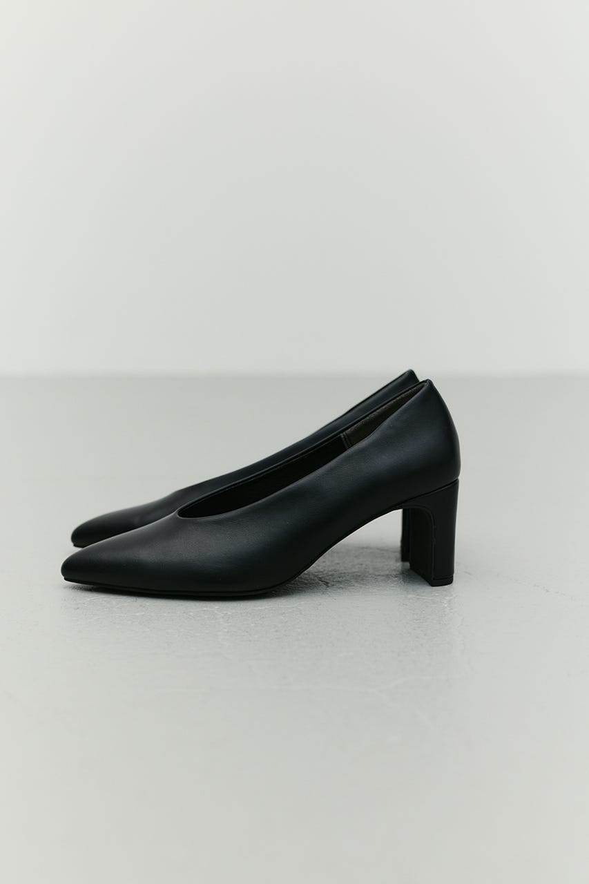 ポインテッドトゥパンプス BLK M