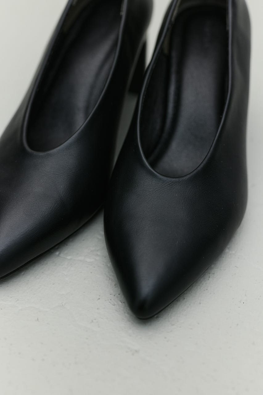 ポインテッドトゥパンプス BLK M