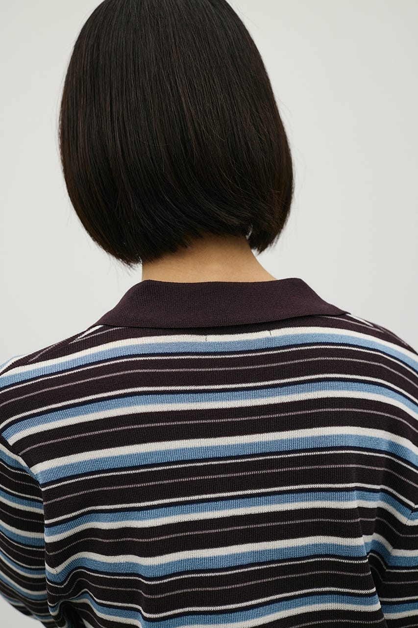 STYLEMIXER | マルチボーダーポロニット (ニット ) |SHEL'TTER WEBSTORE